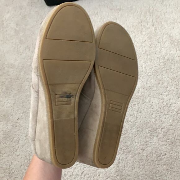 TOMS Kala Wedge Suede Bootie Sz 10 - Picture 7 of 9